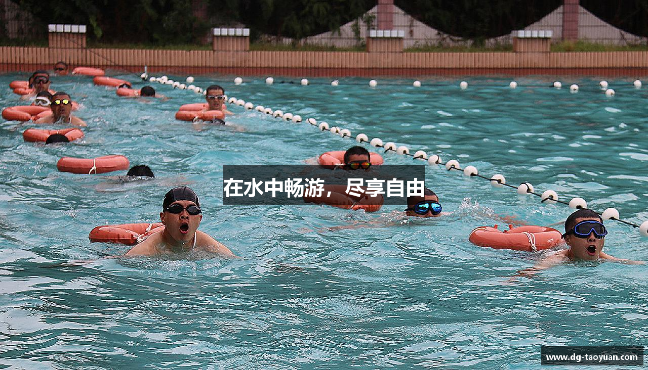 在水中畅游，尽享自由
